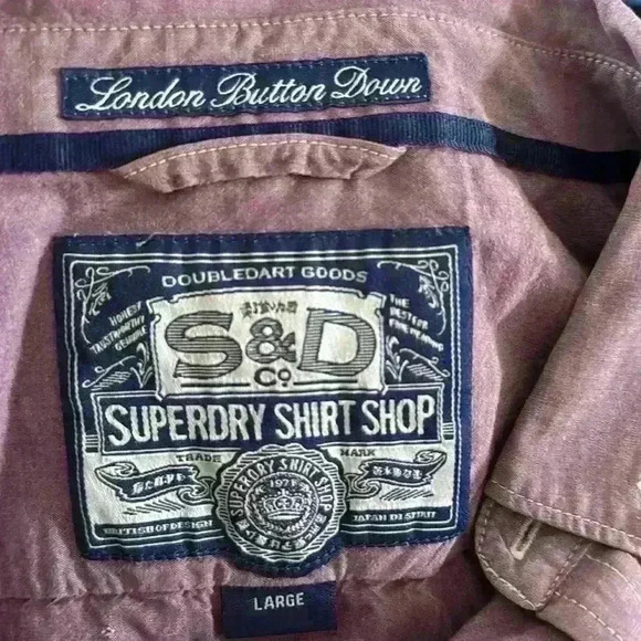 Superdry Men Button Down Tops B05 - Picture 10 of 10